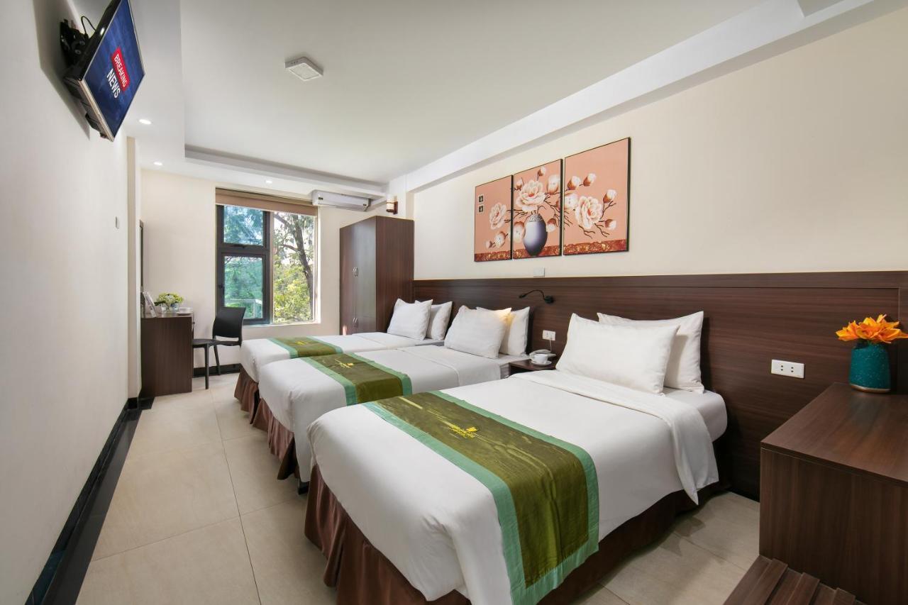 Nhan Hoa Hotel Hanoi Exterior photo