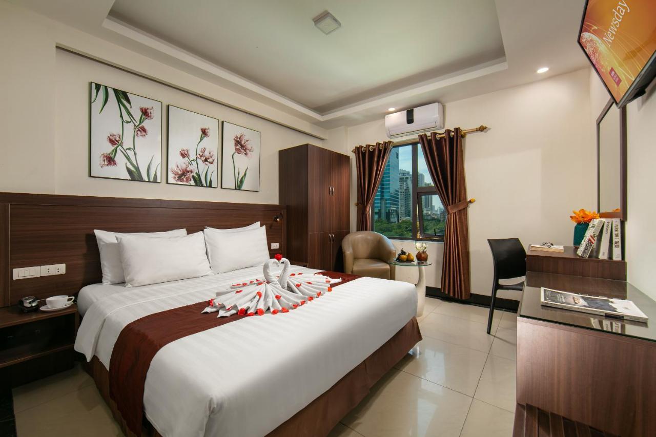Nhan Hoa Hotel Hanoi Exterior photo